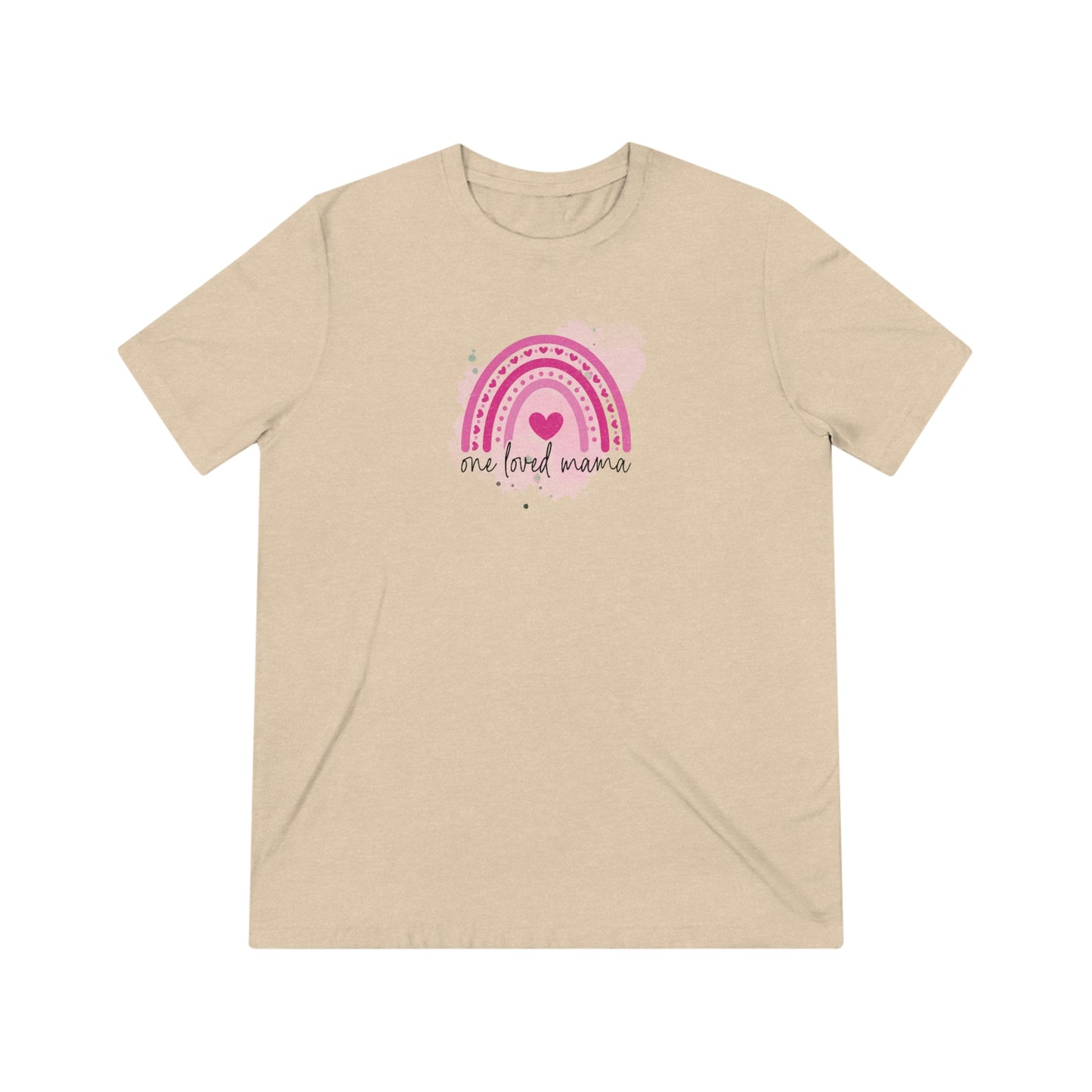 One Loved Mama Unisex Triblend Tee